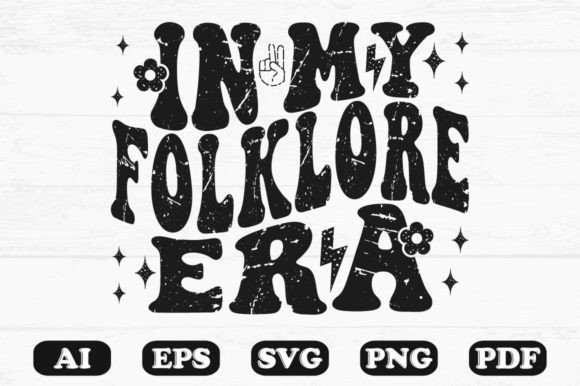 In My Folklore Era SVG: Graphics for Crafts & Brand Storytelling
